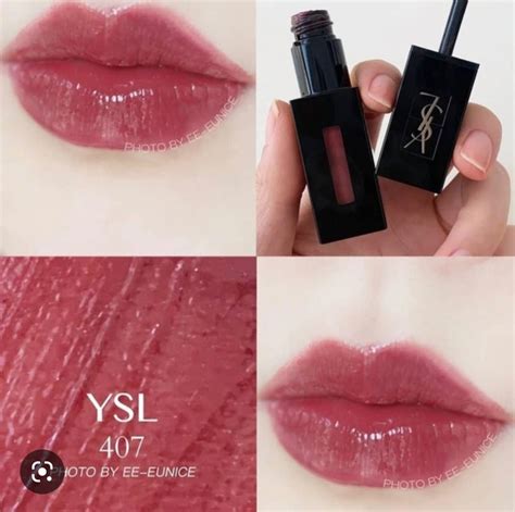 ysl lip stain no 7|YSL lip stain 407.